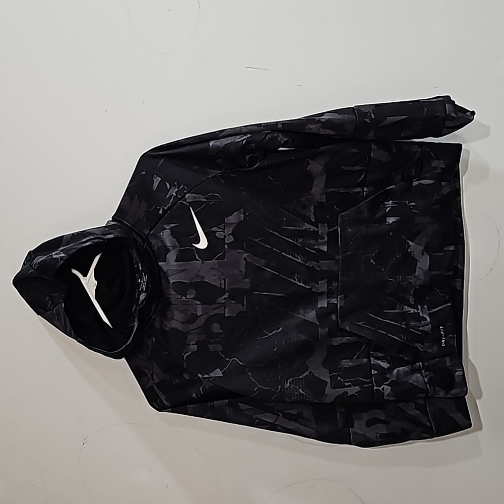 Nike Boys L black & grey hoodie